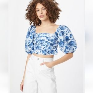 Abercrombie & Fitch Puff Sleeve Blouse